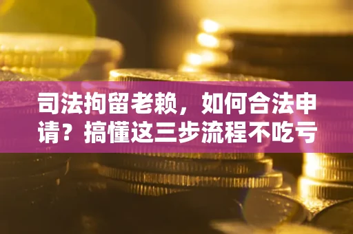 北京司法拘留老赖，如何合法申请？搞懂这三步流程不吃亏！