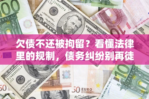 北京欠债不还被拘留？看懂法律里的规制，债务纠纷别再徒劳奔波